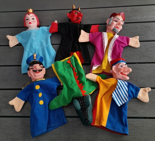 6er set handpuppen - 6er,