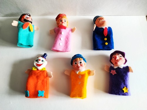 Sammlung aus fingerpuppen - sammlung,