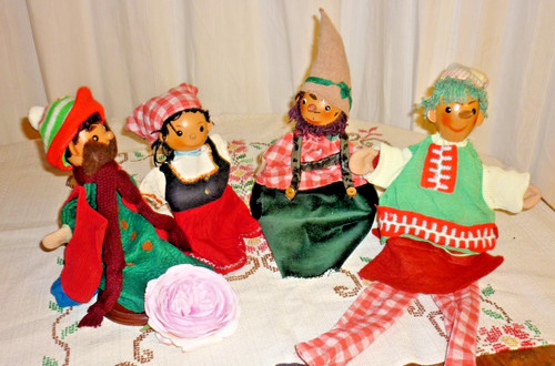 Kasperlefiguren handpuppen - 4,