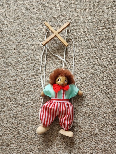 Holz marionette kasperle - ,