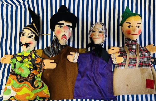 Alte schöne kasperlefiguren - alte,