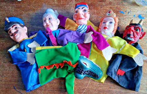 Kaspertheaterpuppen kasper - 6,