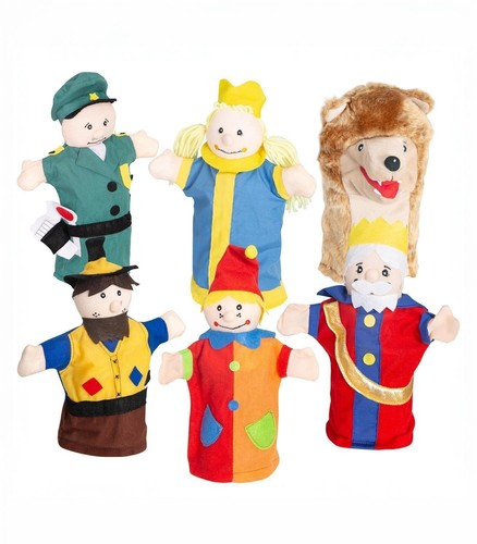 Handpuppenset teilig - handpuppenset, 6-teilig