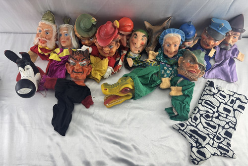 Konvolut aus handpuppen - aus, 1